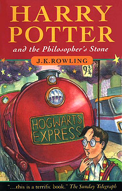 Harry Potter e a Pedra Filosofal (1997), de J. K. Rowling: mais de 107 milhões de cópias vendidas